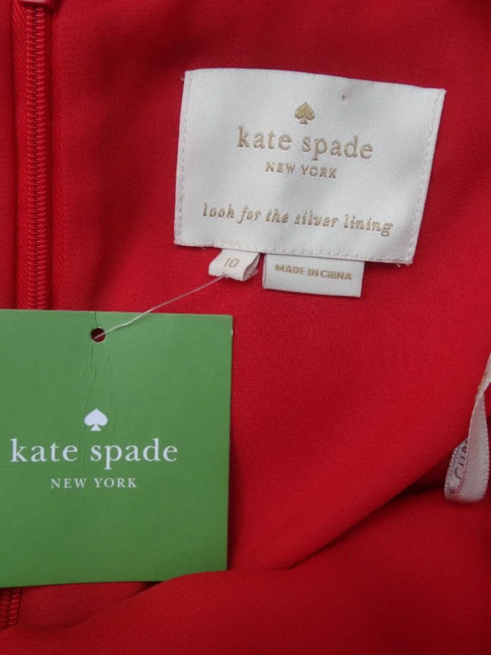 New KATE SPADE Size 10 Persimmon Grove Pleated Cape Dress $448, formal occasions